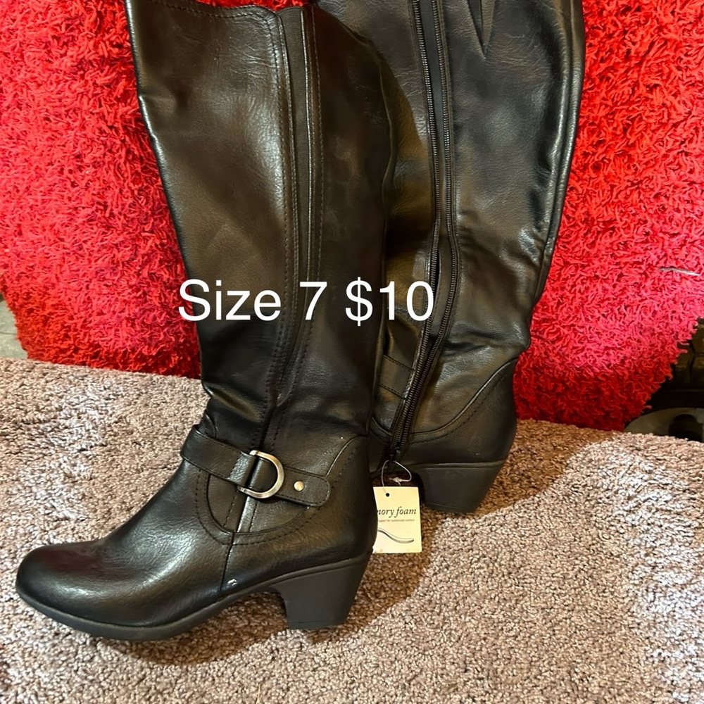 Black boots